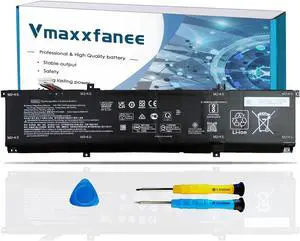 Vmaxxfanee FZ06XL Laptop Battery 83Wh Replacement for HP Envy 16-H0000 16-h0000ne 16-h0001TX 16-h0000TX Spectre X360 2-in-1 16-F0000 Series M47636-2D1 TPD-DB01 M48025-005 FZ06083XL 6880mAh 11.58V