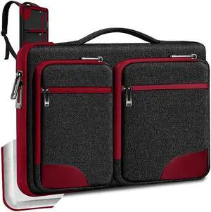 ZINZ Laptop Case 15 15.6 16 inches Sleeve Slim Briefcase Spill-Resistant Handbag for Most Popular 15" 15.6" 16" Notebooks,B01RD02