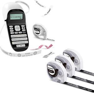 Zodzi LT12 Label Maker Machine with 4 Rolls Tape