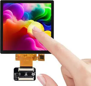 4inch Capacitive Touch Screen IPS Display 480x480 Pixels, RGB Communication Interface, Compatible with Luckfox Pico Ultra Development Board
