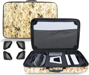 Ybervont Starlink Gen 3 Case for Dish Kit V3, Outdoor Carrying Case for Starlink Master Disk & Accessories, Ideal for RV Travel & Outdoor Use