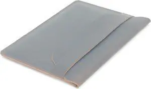 YIYUS Compatible with iPad Pro 12.9" M1 (2018 2020) Handmade Leather Sleeve Case 02 Darkbrown