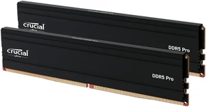 Crucial Pro 64GB Kit (2x32GB) DDR5 RAM, 5600MHz (or 5200MHz or 4800MHz) Desktop Memory UDIMM 288-pin, Compatible with Intel & AMD CP2K32G56C46U5 Crucial Pro 64GB Kit (2x32GB) DDR5 RAM, 5600MHz (or 5200MHz or 4800MHz) Desktop Memory UDIMM 288-pin, Compatible with Intel & AMD CP2K32G56C46U5