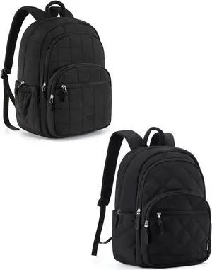 BAGSMART College Laptop Backpack + Travel Laptop Backpack