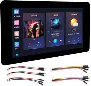 Waveshare ESP32-S3 7inch Capacitive Touch Screen Development Board 800x480 Resolution 7 inch 65K RGB LCD Disply,5-Point Touch,Supports WiFi & Bluetooth