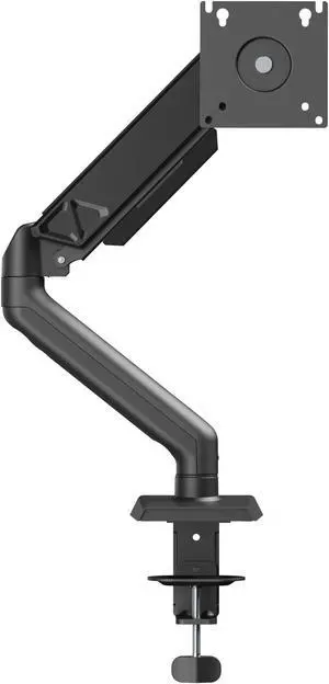 THRONMAX MS25 Monitor Mount, Computer Monitor Stand Holder, 13 to 32 Inch Gas Monitor Arm, Adjustable Stand, Vesa Mount with Clamp and Grommet Base