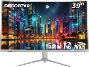 Deco Gear 39 Curved Ultrawide Gaming Monitor, 2560 x 1440, HDR400, 165 Hz, 99% sRGB, HDMI 2.0, DP 1.4