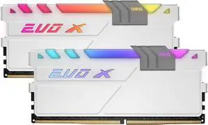 GeIL EVO X II DDR4 RAM, 32GB (16GBx2) 3600MHz 1.35V XMP2.0, Intel/AMD Compatible, Long DIMM High Speed Desktop Memory, Hardcore Immersive Gaming/Multimedia Content Creation/Quality Live Streaming