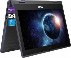 ASUS 11.6" HD Touchscreen 2 in 1 Educational Laptop, Intel Celeron N100 Processor, 4GB RAM 256GB SSD, Wi-Fi 6, Bluetooth 5.1, Spill Resistant, Anti Glare Coating, Windows 11 Pro, Mineral Gray