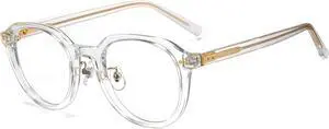 Cyxus Blue Light Blocking Glasses for Women Men Computer Glasses Relieve Eye Fatigue for Computer Screens 8197 (Clear)