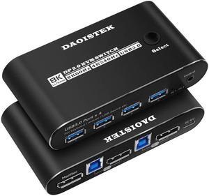 kvm Switch Displayport 2 Port 1440p kvm Switch displayport 1 Monitors 2 Computers 240hz dp kvm Switch 144hz kvm Switch 1 Monitors 2 Computers dp 1440p 120hz 144hz 165hz 240hz FreeSync G-SYNC Daoistek