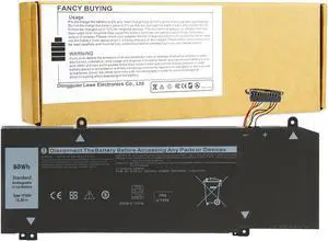 1F22N Laptop Battery for Dell Alienware M15 R1 M17 R1, G5 15 5590 5590-D2783W 5590-D2743B D2842W D2843W D2865B G7 15 7590 7790 D2785B ALW15M-D1523S,JJPFK 0JJPFK 06YV0V 08622M HYWXJ 0HYWXJ XRGXX 01F22N