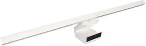 Computer Monitor Light Bar, Anti Glare Eye Caring LED Computer Monitor Lamp, Easy Installation, Support Infinite Dimming, Touch Control, USB Charging (White)