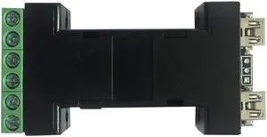 Wiegand Converter Wiegand to USB Wiegand to Serial RS232/PS2/ABA/TTL, Serial to Wiegand Converter, Up to 128 Bits Wiegand Data, Android/Linux/Widows/iOS(USB)