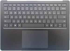 Palmrest Keyboard Touchpad Keyboard for Microsoft Surface Laptop 3/4/5 13.5" 15" Keyboard, 1873 1951 Keyboard (15'' Black Keyboard)