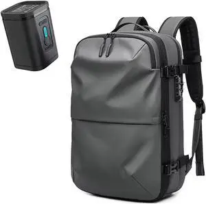 Visnalefry 60L Airback Backpacks Expandable Travel Backpack Vacuum Compression Carry on BackPack Anti-theft Waterproof 17inch Laptop Bag