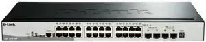 D-Link 28-Port Gigabit Stackable Smart Managed PoE+ Switch 10G Uplinks | 24 PoE+ (193W) 2 10GbE SFP+ 2 SFP Ports| L2+/L3 Lite |VLANs |Web Managed |Surveillance Mode | NDAA Compliant (DGS-1510-28P)