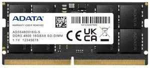 ADATA Premier 16GB (1x16GB) DDR5 4800MHz CL40 PC5-38400 262-Pin SODIMM Memory RAM Single Pack(AD5S480016G-S)