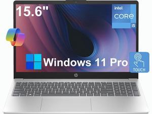 HP 15 Laptop (15.6" Touchscreen, Intel Core i5-1235U (Beats i7-1195G7), 16GB RAM, 512GB SSD) for Business, Students, Home, 10-Hour Long Battery Life, Webcam, Wi-Fi 6E, Win 11 Pro w /AI Copilot