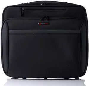 Alpine Swiss Rolling Laptop Briefcase Wheeled Overnight Carry on Bag Up to 15.6 Inches Notebook - Carries Legal Size Files