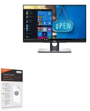 BoxWave Screen Protector Compatible with Dell P2418HT (23.8") - ClearTouch Anti-Glare (2-Pack), Anti-Fingerprint Matte Film Skin for Dell P2418HT (23.8")