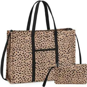 BTOOP Tote Bag for Women Work Teacher Tote Bag 15.6 inch Laptop Shoulder Bags Handbag Office Briefcase with Clutch Purse