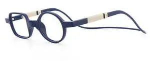 DIDINSKY Reading Glasses with Magnets and Anti Blue Light Filter. Magnetic Readers for Men and Women with Anti-Reflective Lenses. Indigo +1.0 - DIKRIK DALI