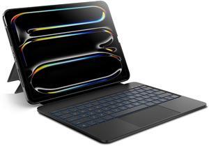 edaiser Detachable Keyboard Case for Apple iPad Pro 13 inch (M4) 2024: Wireless Backlit Keyboard with Trackpad, Magnetic Protective Cover