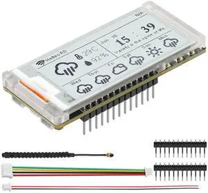 Vision Master E213 ESP32-S3R8 LoRa Development Board SX1262 Chip with 2.13" E-Ink Display LoRaWAN BLE 5.0 WiFi Compatible with Arduino LoRa Meshtastic IoT(902-928MHz