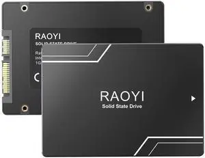 RAOYI 2TB Internal SSD SATA III 6Gb/s 2.5"Solid State Drive 3D NAND Flash Advanced SSD Hard Drive Up to 550MB/s SATA 3 SSD Upgrade Performance for PC Laptop