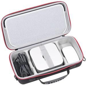 RLSOCO Hard Case for Apple 2024 Mac Mini M4/M4 Pro - Suitable for Set Accessories:Adapters,Magic Mouse and Magic Keyboard with Non-number and more (Case Only)