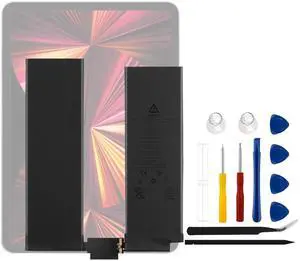 Vvsialeek New A2369 Replacement Battery for iPad Pro 11 2021/2022 4th Gen/iPad Pro 11 3rd Gen 2021 A2377 A2460 A2459 A2301 with Technical Toolkit.