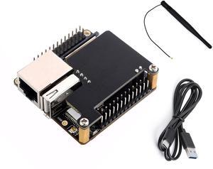 Luck-Fox Pico Ultra RV1106G2 Linux Micro Development Board, Integrates ARM Cortex-A7/RISC-V MCU/NPU/ISP Processors, 8GB eMMC, 128MB DDR3L, 0.5TOPS NPU, with Wire-Less (with Board and PoE Module)
