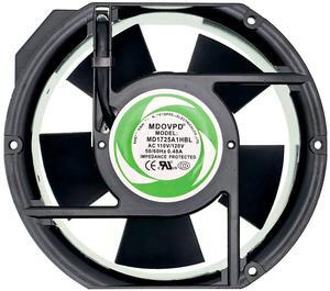 for Mdovpd MD1725A1HBL Cooling Fan, AC 110/120V 50/60Hz 0.48A 17CM Cooling Fan 2-Years Warranty