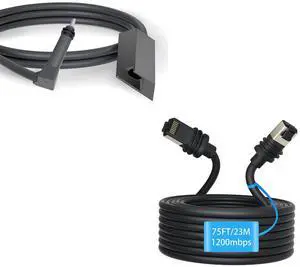 YBSGO Starlink Ethernet Adapter and 75FT/23M Starlink Gen 3 Cable