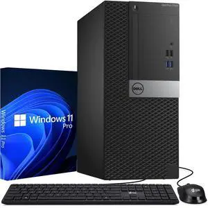 Dell OptiPlex 7040 Desktop Tower | Intel Core i7-6700 | 8GB DDR4 RAM | 256GB SSD + 500GB HDD | Windows 11 Pro | Wi-Fi | Keyboard & Mouse | Intel HD Graphics 530 | Home and Office Dell OptiPlex 7040 Desktop Tower | Intel Core i7-6700 | 8GB DDR4 RAM | 256GB SSD + 500GB HDD | Windows 11 Pro | Wi-Fi | Keyboard & Mouse | Intel HD Graphics 530 | Home and Office