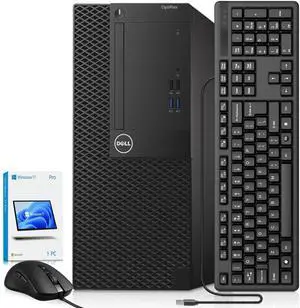 Dell Optiplex 3050 Mini Tower Desktop PC, Intel Core i5-6500 Up to 3.60 GHz, 8GB DDR4 Ram, 128GB SSD, 500GB HDD, Keyboard and Mouse, Wifi Adapter, Windows 11 Professional, Home and office Computer Dell Optiplex 3050 Mini Tower Desktop PC, Intel Core i5-6500 Up to 3.60 GHz, 8GB DDR4 Ram, 128GB SSD, 500GB HDD, Keyboard and Mouse, Wifi Adapter, Windows 11 Professional, Home and office Computer