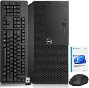 Dell 3050 Business Tower Desktop PC, Intel Core i5-6500 Up to 3.60 GHz, 32GB DDR4 Ram, 256GB SSD, Wireless Keyboard and Mouse, Built-in Wifi, Windows 11 Pro, Home and office Desktop Computer (Renewed) Dell 3050 Business Tower Desktop PC, Intel Core i5-6500 Up to 3.60 GHz, 32GB DDR4 Ram, 256GB SSD, Wireless Keyboard and Mouse, Built-in Wifi, Windows 11 Pro, Home and office Desktop Computer (Renewed)