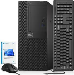 Dell OptiPlex 3050 Mini Tower Desktop PC, Intel Core i7-6700 Up to 4.00 GHz, 8GB DDR4 Ram, 128GB SSD, 500GB HDD, Keyboard and Mouse, Wi-Fi Adapter, Windows 11 Professional, Home and office Computer Dell OptiPlex 3050 Mini Tower Desktop PC, Intel Core i7-6700 Up to 4.00 GHz, 8GB DDR4 Ram, 128GB SSD, 500GB HDD, Keyboard and Mouse, Wi-Fi Adapter, Windows 11 Professional, Home and office Computer