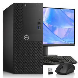 Dell 3050 Mini Tower Desktop PC, Intel Core i5-6500 Up to 3.60 GHz, 8GB DDR4 Ram, 256GB SSD, 24 Inch LED Monitor, Wireless Keyboard and Mouse, Wi-Fi Adapter, Windows 11 Pro, Home and office Computer Dell 3050 Mini Tower Desktop PC, Intel Core i5-6500 Up to 3.60 GHz, 8GB DDR4 Ram, 256GB SSD, 24 Inch LED Monitor, Wireless Keyboard and Mouse, Wi-Fi Adapter, Windows 11 Pro, Home and office Computer