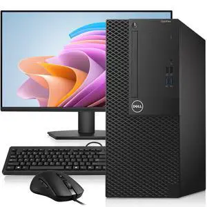 Dell 3050 Personal Tower PC, Intel Core i7-6700 Up to 4.00GHz, 16GB DDR4 Ram, 256GB SSD, 24 Inch LED Monitor, Keyboard and Mouse, Built-in Wi-Fi , Windows 11 Pro, Home and office Desktop (Renewed) Dell 3050 Personal Tower PC, Intel Core i7-6700 Up to 4.00GHz, 16GB DDR4 Ram, 256GB SSD, 24 Inch LED Monitor, Keyboard and Mouse, Built-in Wi-Fi , Windows 11 Pro, Home and office Desktop (Renewed)