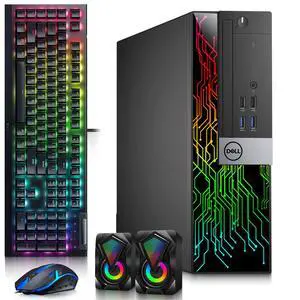 Dell 3040 RGB Gaming Computer PC, Intel Core i5-6500, 8GB Ram, 512GB SSD, AMD RX-550 Graphics Card, RGB Keyboard and Mouse, RGB Speakers, Wi-Fi, Windows 11 Pro (Refurbished) Dell 3040 RGB Gaming Computer PC, Intel Core i5-6500, 8GB Ram, 512GB SSD, AMD RX-550 Graphics Card, RGB Keyboard and Mouse, RGB Speakers, Wi-Fi, Windows 11 Pro (Refurbished)