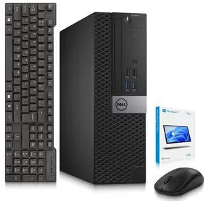 Dell OptiPlex 5040 Business Desktop Computer, Intel Core i7-6700 Up to 4.00GHz, 8MB Cache Memory, 32GB RAM, 256GB SSD, Wireless Keyboard and Mouse, Built-in Wi-Fi, Windows 11 Professional (Renewed) Dell OptiPlex 5040 Business Desktop Computer, Intel Core i7-6700 Up to 4.00GHz, 8MB Cache Memory, 32GB RAM, 256GB SSD, Wireless Keyboard and Mouse, Built-in Wi-Fi, Windows 11 Professional (Renewed)