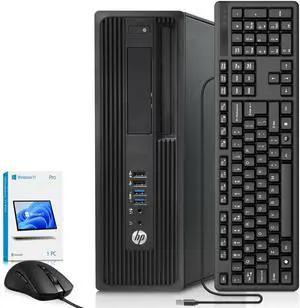 HP Z240 Workstation Computer PC, Intel Core i5-6500 up to 3.60GHz, 8GB DDR4 RAM, 128GB SSD + 1TB HDD, Keyboard and Mouse, WiFi Adapter, Business Desktop, Home and office PC (Renewed) HP Z240 Workstation Computer PC, Intel Core i5-6500 up to 3.60GHz, 8GB DDR4 RAM, 128GB SSD + 1TB HDD, Keyboard and Mouse, WiFi Adapter, Business Desktop, Home and office PC (Renewed)