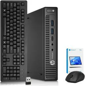 HP 600 G2 Desktop Mini PC, Intel Core i5-6500T up to 3.10GHz, 6MB Intel Smart Cache, 32GB DDR4 RAM, 512GB SSD, intel HD Graphics, Wireless Keyboard and Mouse, WiFi, Business Computer HP 600 G2 Desktop Mini PC, Intel Core i5-6500T up to 3.10GHz, 6MB Intel Smart Cache, 32GB DDR4 RAM, 512GB SSD, intel HD Graphics, Wireless Keyboard and Mouse, WiFi, Business Computer