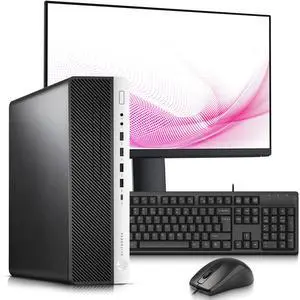 HP 800 G4 SFF Desktop Computer | Intel Core i7-8700 CPU Up to 4.60 GHz | 8GB DDR4 RAM | 256GB SSD | 24 LED Monitor | Keyboard and Mouse | Built-in WiFi | Windows 11 Professional | Home and office PC HP 800 G4 SFF Desktop Computer | Intel Core i7-8700 CPU Up to 4.60 GHz | 8GB DDR4 RAM | 256GB SSD | 24 LED Monitor | Keyboard and Mouse | Built-in WiFi | Windows 11 Professional | Home and office PC