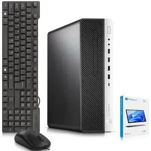 HP 800 G4 SFF Desktop Computer Business PC | Intel i7-8700 CPU Up to 4.60 GHz | 16GB DDR4 RAM | 256GB SSD + 1TB HDD | Keyboard and Mouse | Built-in WiFi | Windows 11 Professional | Home and office PC HP 800 G4 SFF Desktop Computer Business PC | Intel i7-8700 CPU Up to 4.60 GHz | 16GB DDR4 RAM | 256GB SSD + 1TB HDD | Keyboard and Mouse | Built-in WiFi | Windows 11 Professional | Home and office PC