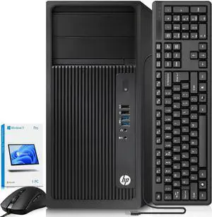 HP Z240 Tower Computer WorkStation PC, Intel Core i5 6500 up to 3.20GHz Processor, 8GB DDR4 Ram, 128GB SSD, 1TB Hard Drive, 2 Display Ports, Keyboard & Mouse, Built-in Wifi, Windows 11 Pro (Renewed) HP Z240 Tower Computer WorkStation PC, Intel Core i5 6500 up to 3.20GHz Processor, 8GB DDR4 Ram, 128GB SSD, 1TB Hard Drive, 2 Display Ports, Keyboard & Mouse, Built-in Wifi, Windows 11 Pro (Renewed)