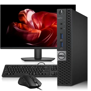 Dell Optiplex 7040 Desktop Micro PC, Intel i5-6500T upto 3.10GHz, 8GB Ram, 128GB SSD, 24 Inch LED Monitor, HDMI, Display Port, Keyboard and Mouse, Built-in WiFi, Windows 11 Professional (Refurbished) Dell Optiplex 7040 Desktop Micro PC, Intel i5-6500T upto 3.10GHz, 8GB Ram, 128GB SSD, 24 Inch LED Monitor, HDMI, Display Port, Keyboard and Mouse, Built-in WiFi, Windows 11 Professional (Refurbished)