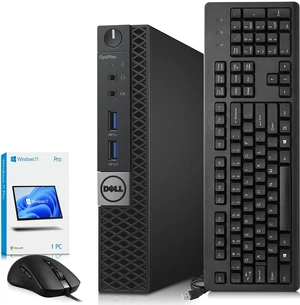 Dell Optiplex 7040 Desktop Micro PC, Intel i5-6500T upto 3.10GHz, 8GB Ram, 128GB SSD, HDMI, Display Port, Keyboard and Mouse, Built-in WiFi, Windows 11 Professional (Refurbished) Dell Optiplex 7040 Desktop Micro PC, Intel i5-6500T upto 3.10GHz, 8GB Ram, 128GB SSD, HDMI, Display Port, Keyboard and Mouse, Built-in WiFi, Windows 11 Professional (Refurbished)